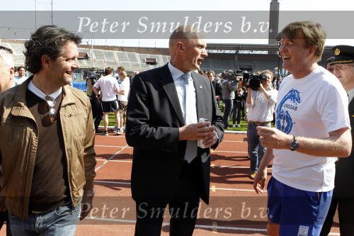 Amsterdam 18 april 2010
Prins Willem Alexander neemt deel aan Run for water vanuit het Olympisch stadion.
Peter Smulders bv