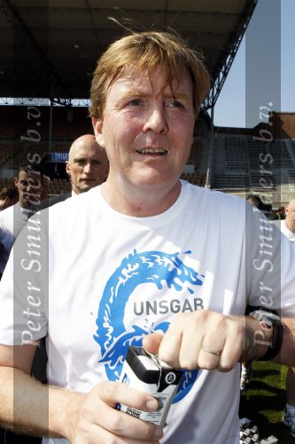 Amsterdam 18 april 2010
Prins Willem Alexander neemt deel aan Run for water vanuit het Olympisch stadion.
Peter Smulders bv