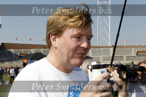Amsterdam 18 april 2010
Prins Willem Alexander neemt deel aan Run for water vanuit het Olympisch stadion.
Peter Smulders bv