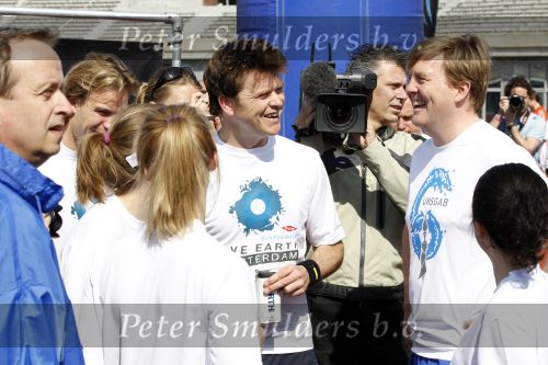 Amsterdam 18 april 2010
Prins Willem Alexander neemt deel aan Run for water vanuit het Olympisch stadion.
Peter Smulders bv