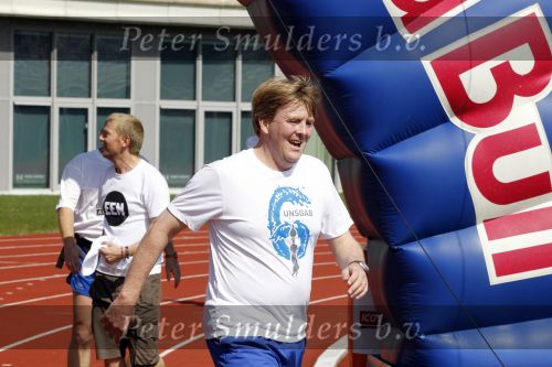 Amsterdam 18 april 2010
Prins Willem Alexander neemt deel aan Run for water vanuit het Olympisch stadion.
Peter Smulders bv
