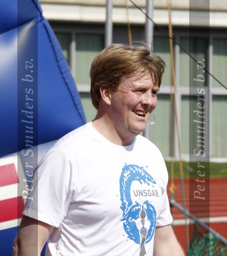 Amsterdam 18 april 2010
Prins Willem Alexander neemt deel aan Run for water vanuit het Olympisch stadion.
Peter Smulders bv