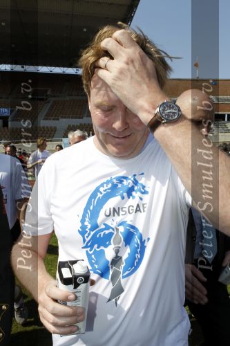 Amsterdam 18 april 2010
Prins Willem Alexander neemt deel aan Run for water vanuit het Olympisch stadion.
Peter Smulders bv