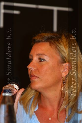Amsterdam, 28 April 2010
Persconferentie Nieuwe Nederlandse Speelfilm LOFT waarvan de premiere is in December 2010.
Saskia Noort,schrijfster 
Foto Peter Smulders BV