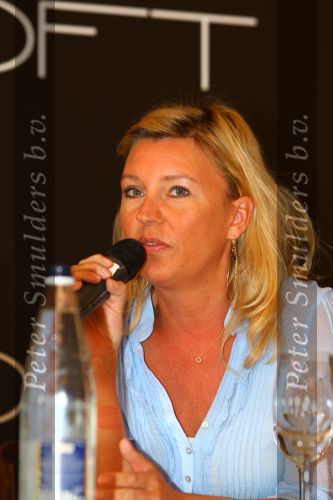 Amsterdam, 28 April 2010
Persconferentie Nieuwe Nederlandse Speelfilm LOFT waarvan de premiere is in December 2010.
Saskia Noort,schrijfster 
Foto Peter Smulders BV