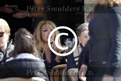 Amsterdam 13 april 2011
Patricia Paay op terras bij de joffers
Peter Smulders bv