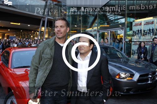 Amsterdam 26 april 2011
Premiere to fast & Furious in Pathe arena met aan wezig hoofdrolspelers Paul Walker en Dwayne Johnson.
Peter Smulders bv