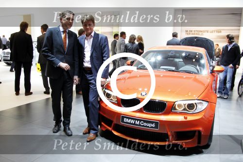 Amsterdam 12 april 2011
Openingsavond auto rai. Prins Pieter Christiaan met direkteur BMW Nederland
Peter Smulders bv