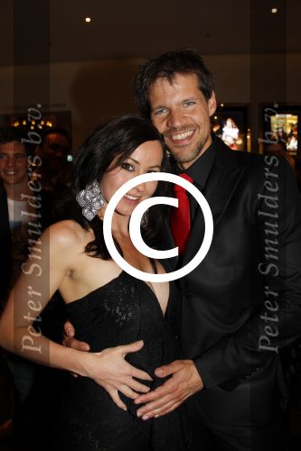 Amsterdam 17 april 2011
Premiere Zorro in het nieuwe de la mar theater. Rene v Kooten met zwangere vrouw
Peter Smulders bv