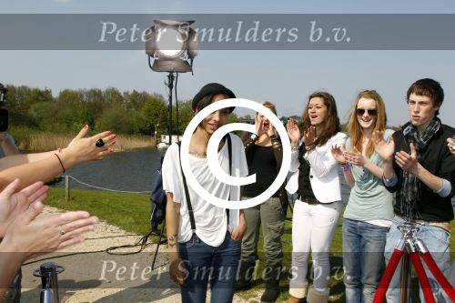 Naarden 18 april 2011
DE X factor finalisten van seizoen 2011 met oa Ralf Wienk Tania Christopher Rochelle Perts Jessica Mougin Adlicious Simran Sway Tim Suyderhoud en Ed Ruyer op rode loper bij golfclub.
Peter Smulders bv