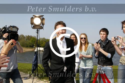 Naarden 18 april 2011
DE X factor finalisten van seizoen 2011 met oa Ralf Wienk Tania Christopher Rochelle Perts Jessica Mougin Adlicious Simran Sway Tim Suyderhoud en Ed Ruyer op rode loper bij golfclub.
Peter Smulders bv