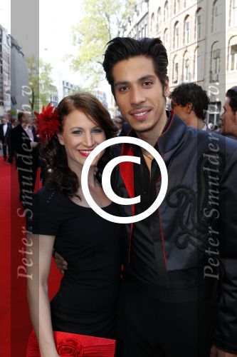 Amsterdam 17 april 2011
Premiere Zorro in het nieuwe de la mar theater. Roman v d Werff met criendin
Peter Smulders bv