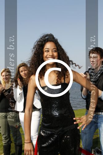 Naarden 18 april 2011
DE X factor finalisten van seizoen 2011 met oa Ralf Wienk Tania Christopher Rochelle Perts Jessica Mougin Adlicious Simran Sway Tim Suyderhoud en Ed Ruyer op rode loper bij golfclub.
Peter Smulders bv