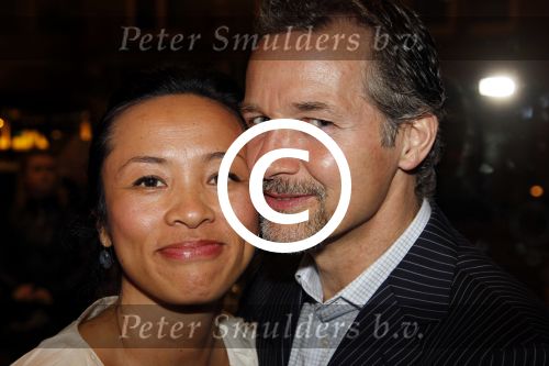 Amsterdam 17 april 2011
Premiere Zorro in het nieuwe de la mar theater. Thom Hoffman met vrouw
Peter Smulders bv