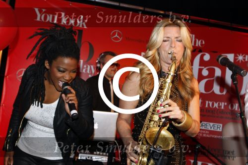 Amsterdam 23 april 2012
Presentatie nieuwe magazin Fab in restaurant Sucre. Candy Dulfer
Peter Smulders bv