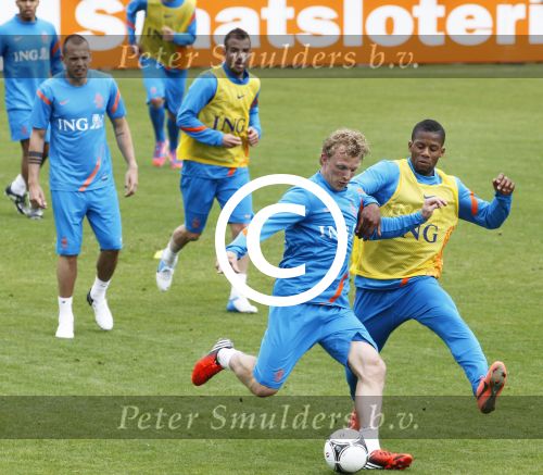 Lausanne, 17 en 18 Mei 2012
Het Nederlands elftal op trainingskamp op weg naar het EK 2012
Dirk Kuyt
Foto Peter Smulders BV