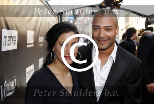Amsterdam 22 mei 2012
Premiee Man in Black III in Tuschinski. Everon Jackson Hooi met een collega
Peter Smulders bv