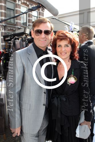 Edam Volendam 12 mei 2012
Trouwen Annemarie Hoek en Simon Keizer in Dam hotel in Edam. Frans Hoek met zijn vrouw
Peter Smulders bv