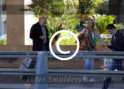 Nice 7 mei 2012
Fred Teeven met zijn vrouw op het vliegveld van Nice.
Peter Smulders bv