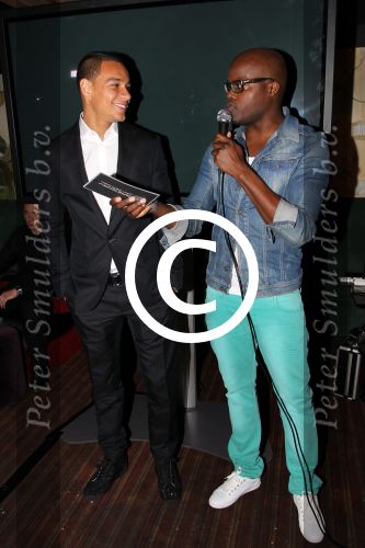 Amsterdam 15 mei 2012
Presentatie website van Gregory v d Wiel. Gregory met Jandino Asporaat
Peter Smulders bv