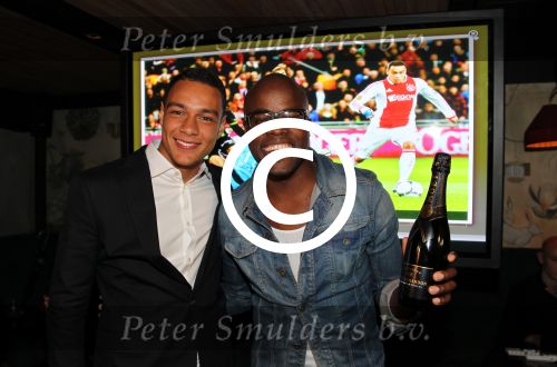 Amsterdam 15 mei 2012
Presentatie website van Gregory v d Wiel. Gregory met Jandino Asporaat
Peter Smulders bv