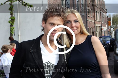 Edam Volendam 12 mei 2012
Trouwen Annemarie Hoek en Simon Keizer in Dam hotel in Edam. Jaap kwakman met vrouw
Peter Smulders bv