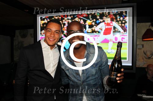 Amsterdam 15 mei 2012
Presentatie website van Gregory v d Wiel. Gregory met Jandino Asporaat
Peter Smulders bv