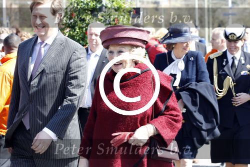 Scheveningen 21 april 2012
Jozias v Aartsen ontvangt koningin Beatrix bij opening Madurodam.
Peter Smulders bv