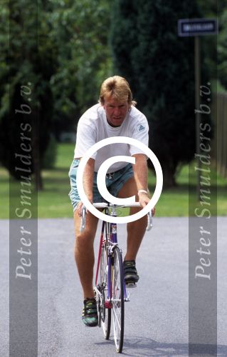 Eindhoven,  1995
Aad de Mos na ontslag bij PSV
Foto Peter Smulders BV