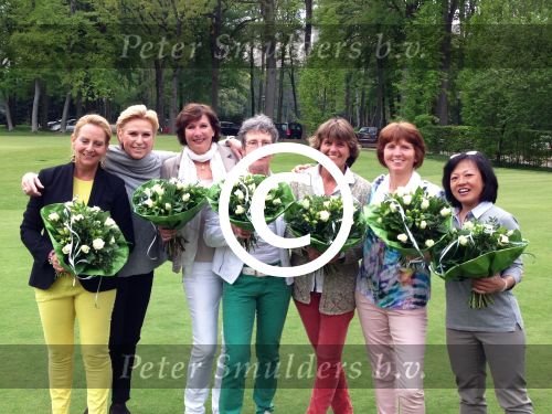 Sint Michielsgestel, 7 Mei 2013
Op Golfbaan de Dommel wint Dames 1 Dinsdag Kompetitie met 18-0 van de Geulberg en wordt daardoor kampioen in de 1e Klasse
Foto Peter Smulders BV