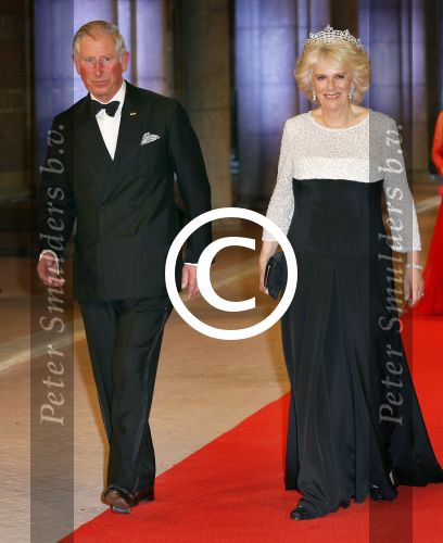 Amsterdam, 29 April 2013
Camilla Parker Bowles met haar man Prins Charles
Foto Peter Smulders BV