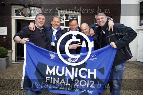 Amsterdam 15 mei 2013
Chelsea fans bij the dylan hotel ivm europa leaque final chelsea-Benfica.
Peter Smulders bv