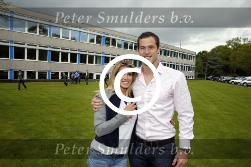Hilversum 13 mei 2013
Danielle Oerlemans en Tim Visser zijn ambassadeurs van de rugby acadamy .
Peter Smulders bv