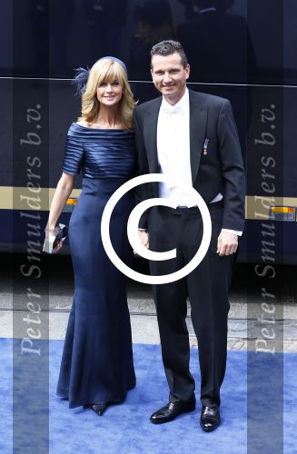 Amsterdam, 30 april 2013
Inhuldiging Koning Willem Alexander en Koningin Maxima
Daphne Deckers met Richard Kraijcek
Foto Peter Smulders BV