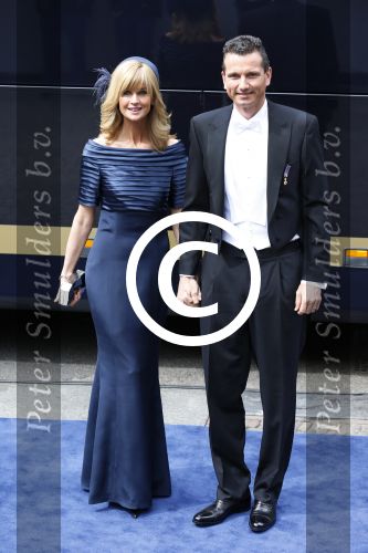 Amsterdam, 30 april 2013
Inhuldiging Koning Willem Alexander en Koningin Maxima
Daphne Deckers met Richard Kraijcek
Foto Peter Smulders BV