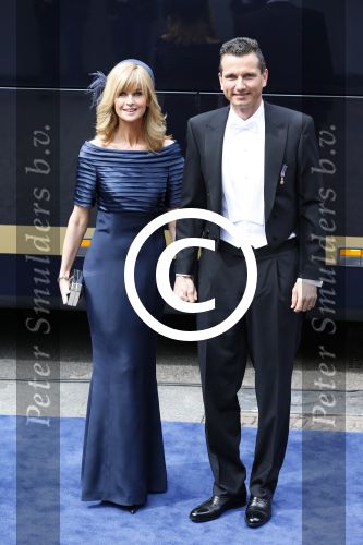 Amsterdam, 30 april 2013
Inhuldiging Koning Willem Alexander en Koningin Maxima
Daphne Deckers met Richard Kraijcek
Foto Peter Smulders BV