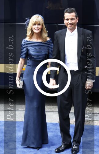Amsterdam, 30 april 2013
Inhuldiging Koning Willem Alexander en Koningin Maxima
Daphne Deckers met Richard Kraijcek
Foto Peter Smulders BV