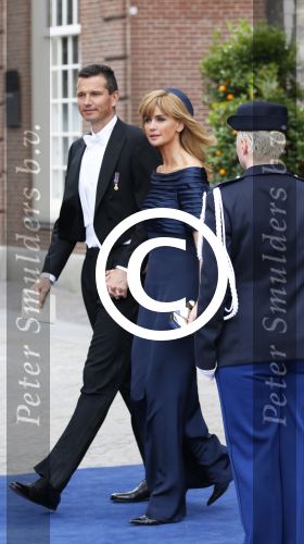 Amsterdam, 30 april 2013
Inhuldiging Koning Willem Alexander en Koningin Maxima
Daphne Deckers met Richard Kraijcek
Foto Peter Smulders BV