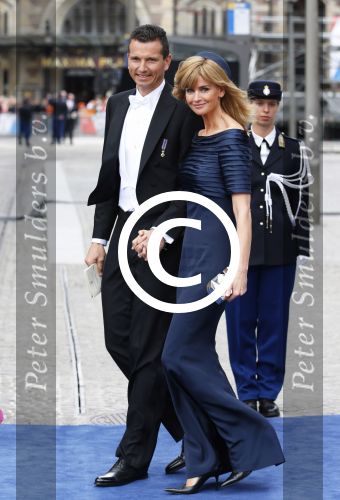 Amsterdam, 30 april 2013
Inhuldiging Koning Willem Alexander en Koningin Maxima
Daphne Deckers met Richard Kraijcek
Foto Peter Smulders BV