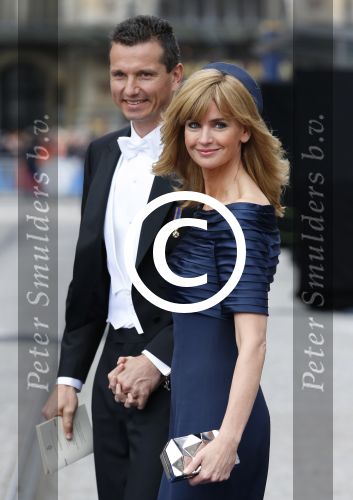 Amsterdam, 30 april 2013
Inhuldiging Koning Willem Alexander en Koningin Maxima
Daphne Deckers met Richard Kraijcek
Foto Peter Smulders BV