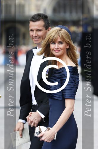 Amsterdam, 30 april 2013
Inhuldiging Koning Willem Alexander en Koningin Maxima
Daphne Deckers met Richard Kraijcek
Foto Peter Smulders BV