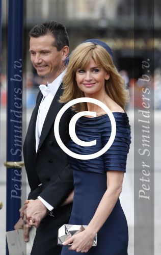 Amsterdam, 30 april 2013
Inhuldiging Koning Willem Alexander en Koningin Maxima
Daphne Deckers met Richard Kraijcek
Foto Peter Smulders BV