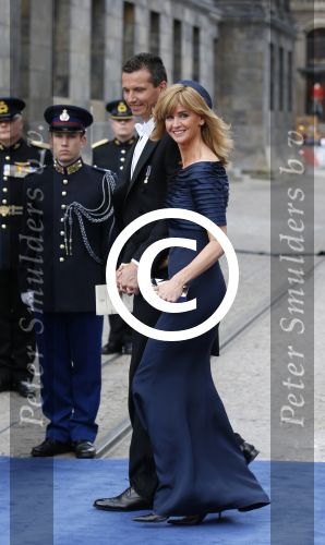 Amsterdam, 30 april 2013
Inhuldiging Koning Willem Alexander en Koningin Maxima
Daphne Deckers met Richard Kraijcek
Foto Peter Smulders BV