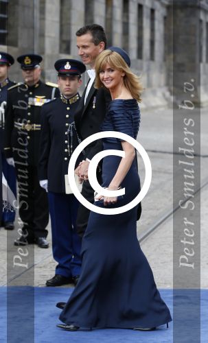 Amsterdam, 30 april 2013
Inhuldiging Koning Willem Alexander en Koningin Maxima
Daphne Deckers met Richard Kraijcek
Foto Peter Smulders BV