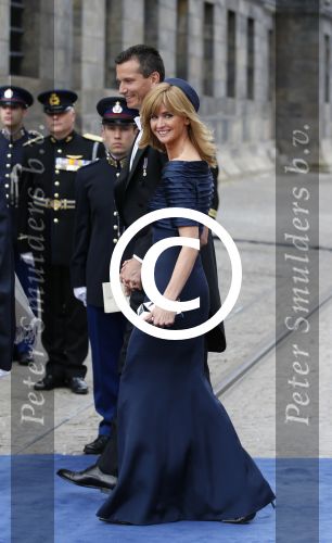 Amsterdam, 30 april 2013
Inhuldiging Koning Willem Alexander en Koningin Maxima
Daphne Deckers met Richard Kraijcek
Foto Peter Smulders BV
