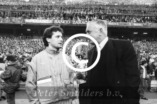 Eindhoven-Madrid, 6 April 1988 De memorabele wedstrijd van Real Madrid-PSV met het doelpunt van Edwin Linskens, eindstand 1-1

Foto Peter Smulders BV