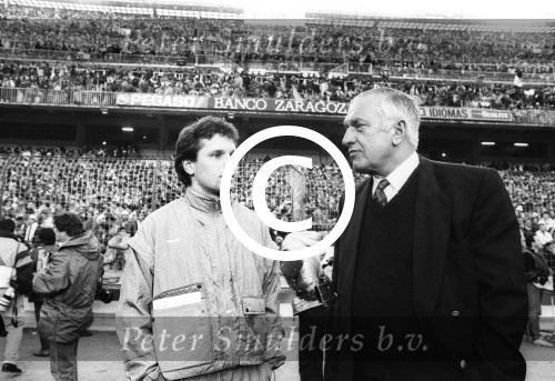 Eindhoven-Madrid, 6 April 1988 De memorabele wedstrijd van Real Madrid-PSV met het doelpunt van Edwin Linskens, eindstand 1-1

Foto Peter Smulders BV