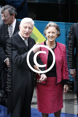 Amsterdam, 30 april 2013
Inhuldiging Koning Willem Alexander en Koningin Maxima
Dries v Agt met zijn vrouw
Foto Peter Smulders BV