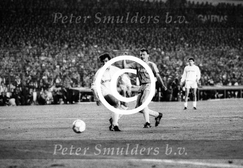 Eindhoven-Madrid, 6 April 1988 De memorabele wedstrijd van Real Madrid-PSV met het doelpunt van Edwin Linskens, eindstand 1-1

Foto Peter Smulders BV