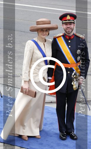 Amsterdam, 30 april 2013
Inhuldiging Koning Willem Alexander en Koningin Maxima
Erfgroothertog Guillaume van Luxemburg met echtgenote Gravin Phanie de Lannoy
Foto Peter Smulders BV